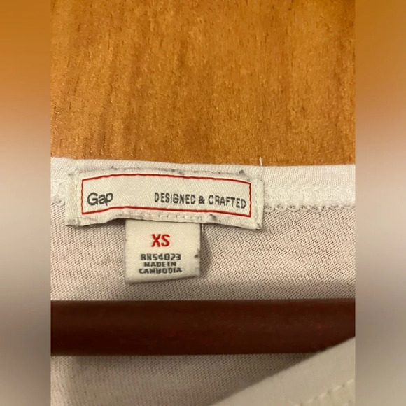 Gap Striped Luxe Boatneck Tee XS‎ - Picture 9 of 11